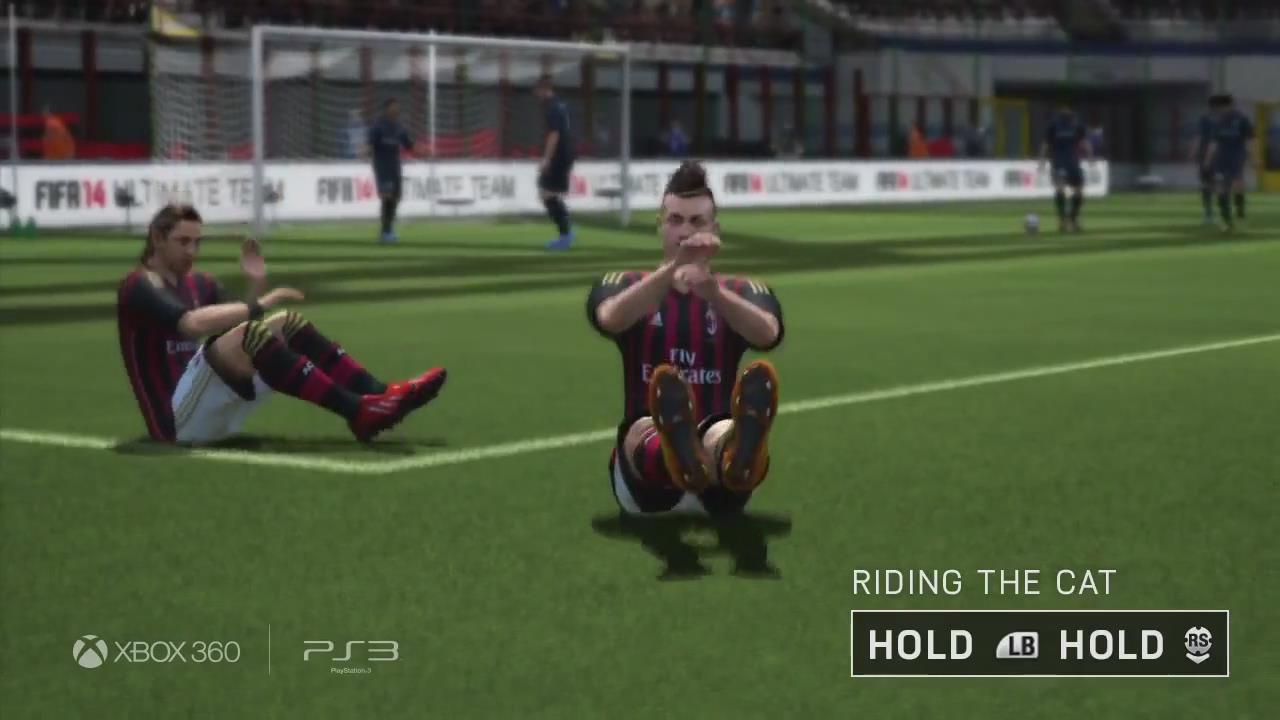 沙拉维骑马 贝尔划心《FIFA 14》官方欢庆视频