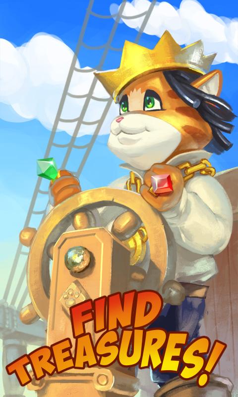 海盗猫的故事破解版V1.0下载_海盗猫的故事破