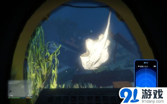 《GTA5》潜水艇海底探险记录_91单机游戏网