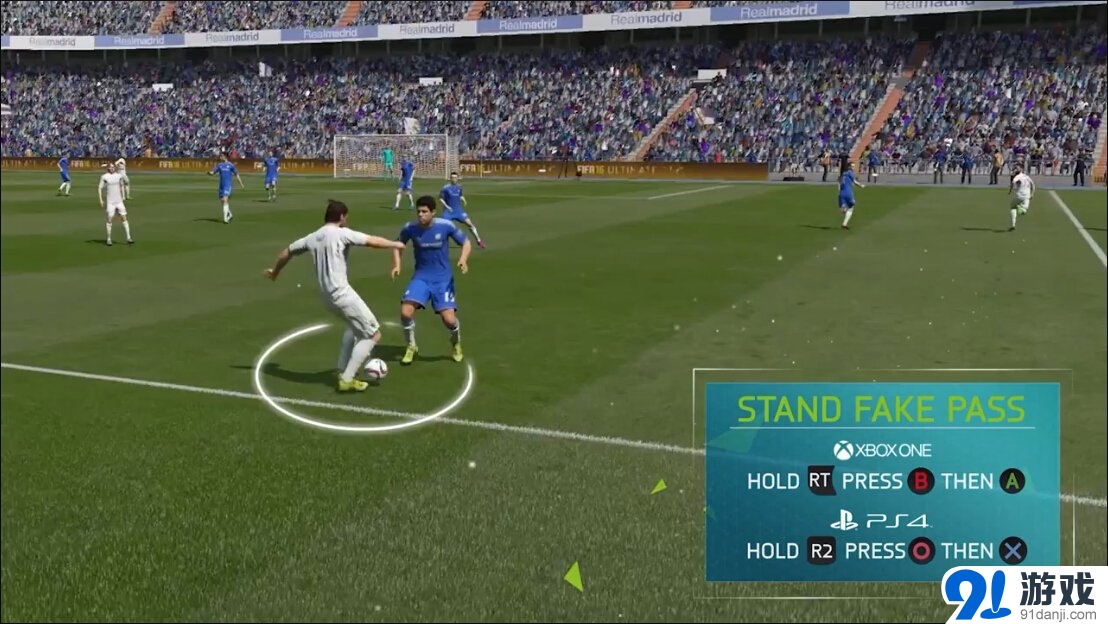 FIFA16花式过人进阶技巧按键_91单机游戏网