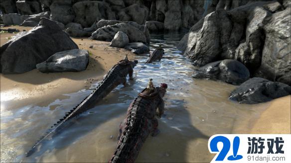 《方舟:生存进化》恐龙宝宝孵化过程_91单机游戏网